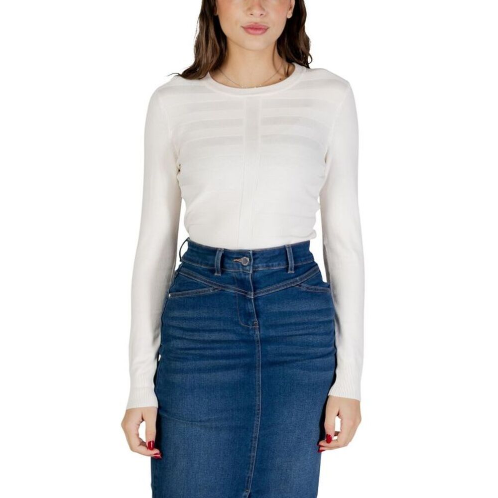 Morgan De Toi Beige Viscose Women's Sweatshirt